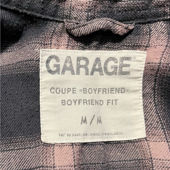 Garage button up plaid! Size Medium in good condition! - Picture 3 of 3